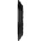 Ekena Millwork Carlsbad Ceiling Medallion (Fits Canopies up to 7 7/8"), Hand-Painted Jet Black, 12 1/2"OD x 1 1/2"P CM12CABLF - alternate 2